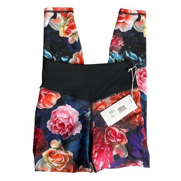 Johnny Was Active V-Yoke Studio Bee Leggings Boho Chic Size XS - Picture 9 of 11